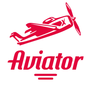 Aviator game logo that collaborates with the company